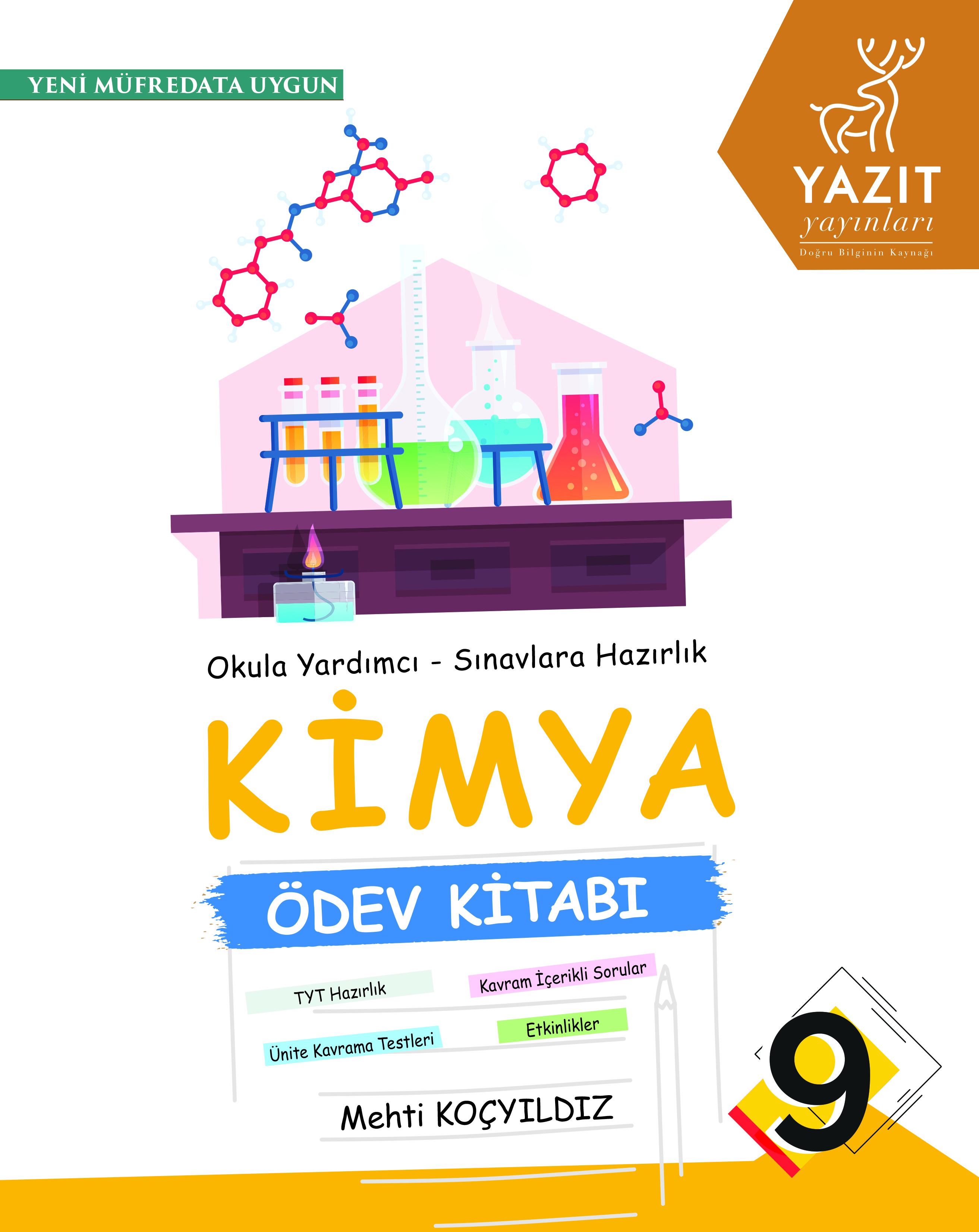 9. Sınıf Kimya Ödev Kitabı kapak görseli